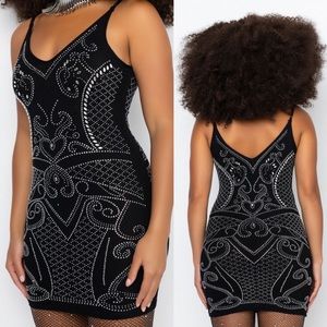 Akira Rhinestone dress